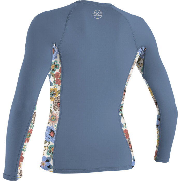 2024 O'Neill Mujer Camiseta De Manga Larga Con Estampado Lateral 5406S - Infinity / Talitha